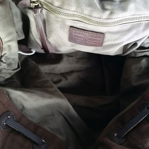 VINTAGE LUCKY BRAND Bag Large Multicolor Patchwork Leather Hobo 20" - Picture 7 of 10